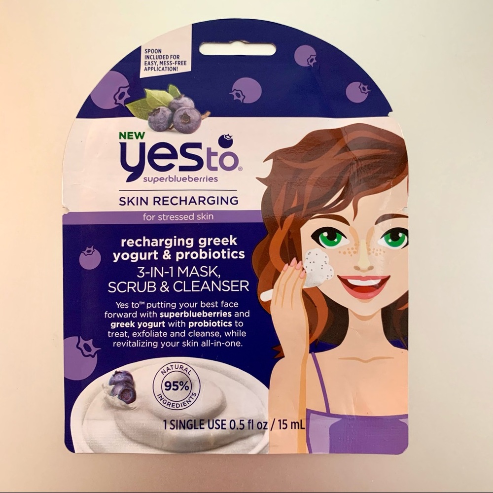 3 for 10 Yes to Blueberries Face Mask